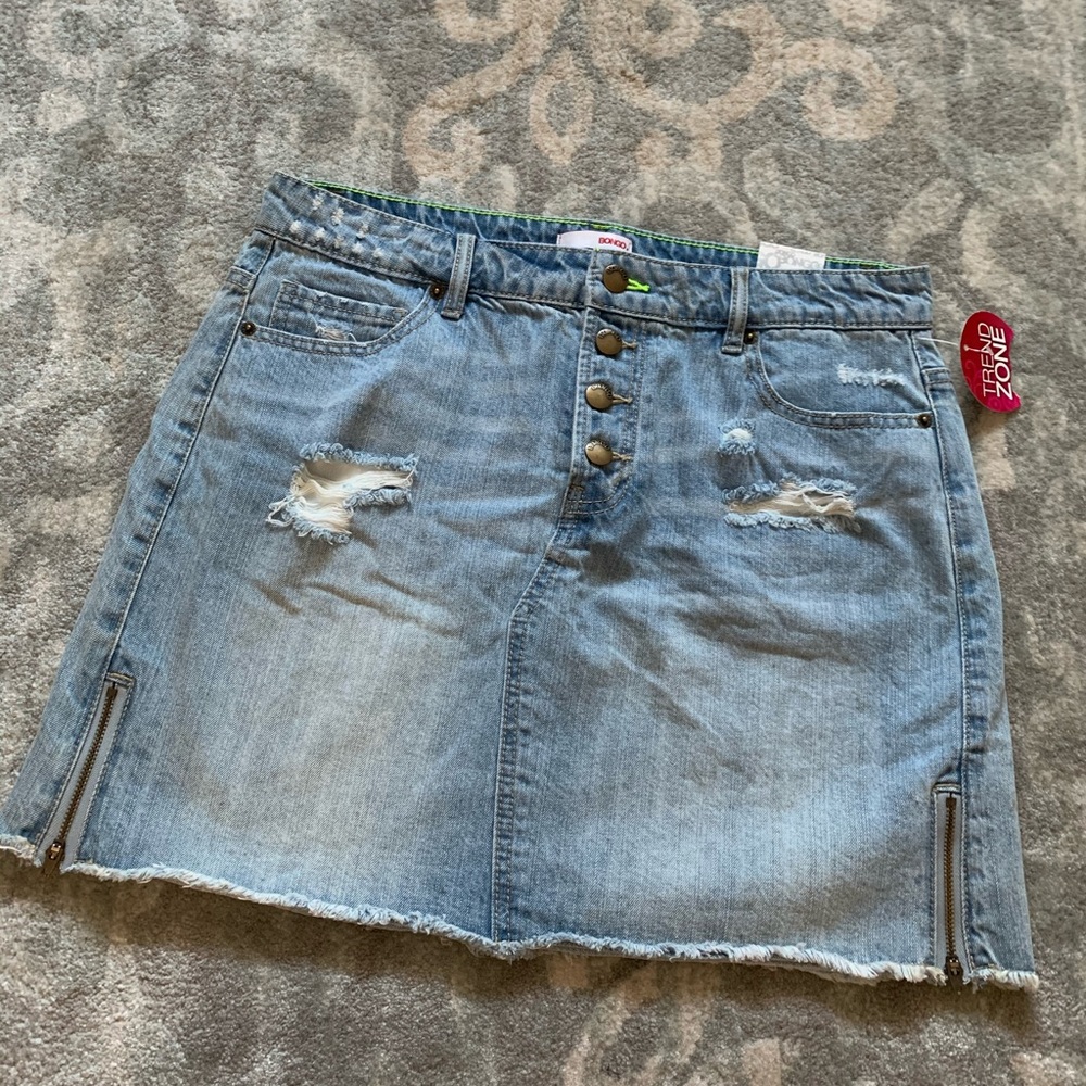 NEW Bongo jean skirt